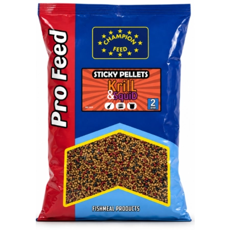 Sticky Pellet Champion Feed KRILL SQUID 2 mm 650 g